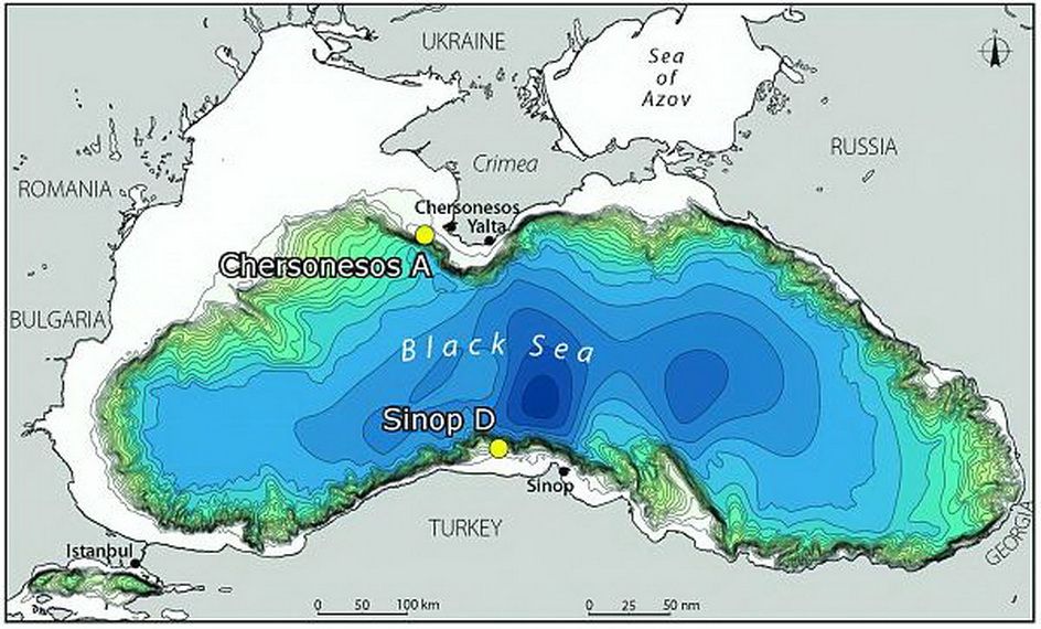 Всемирный потоп сделал Черное море ...соленым?