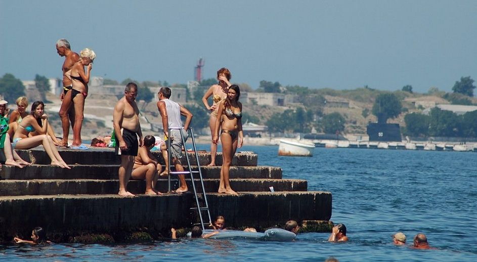 Пляжи Севастополя – Часть 3 : От Парка Победы до Солдатского
