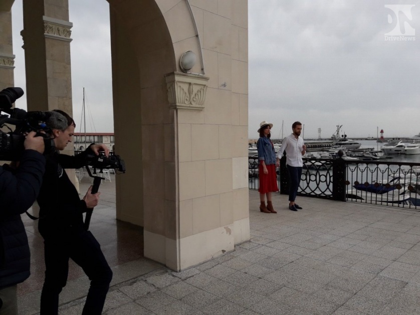 Согдиана снимает клип в Сочи