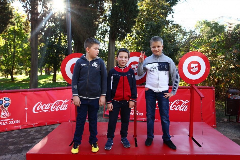 День города Сочи. Спортивная зона Coca-Cola
