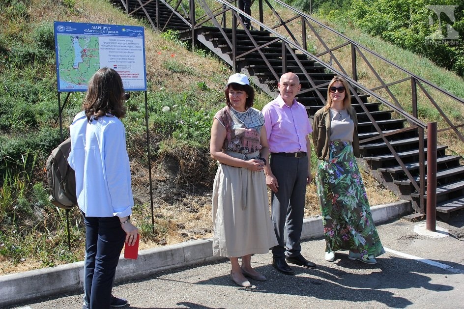 В Абрау-Дюрсо состоялось открытие нового пешеходного туристического маршрута «Античная тропа»