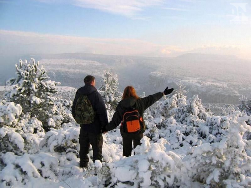 Названы самые популярные зимние маршруты в Крыму