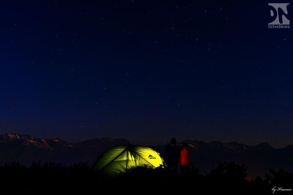 В горах Сочи открыли палаточный лагерь
