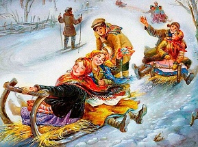 Традиционные русские игры во время Масленицы