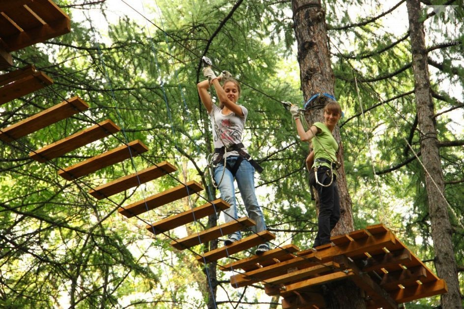 Skypark открыл новый веревочный парк «Маугли»