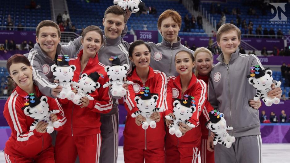 Российские фигуристы выиграли серебро Олимпиады в командном турнире