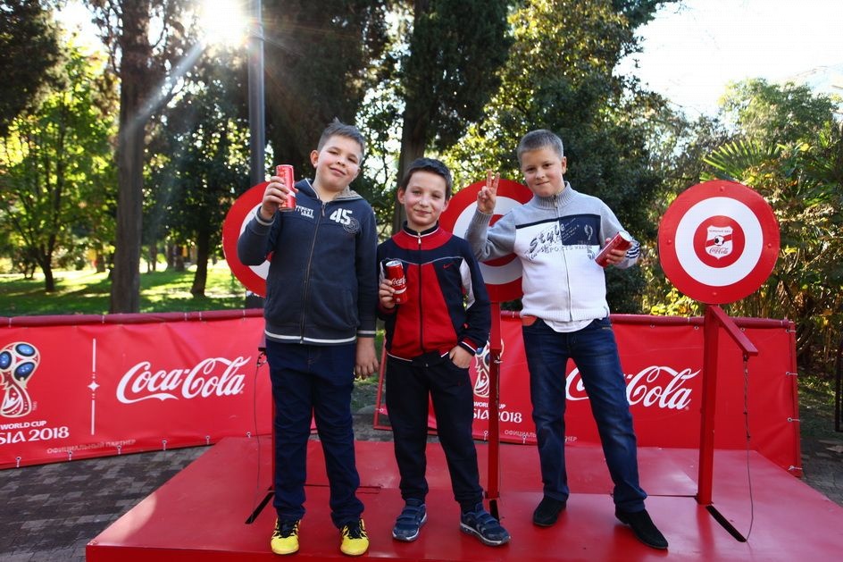 День города Сочи. Спортивная зона Coca-Cola