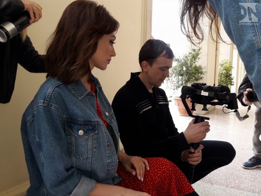 Согдиана снимает клип в Сочи