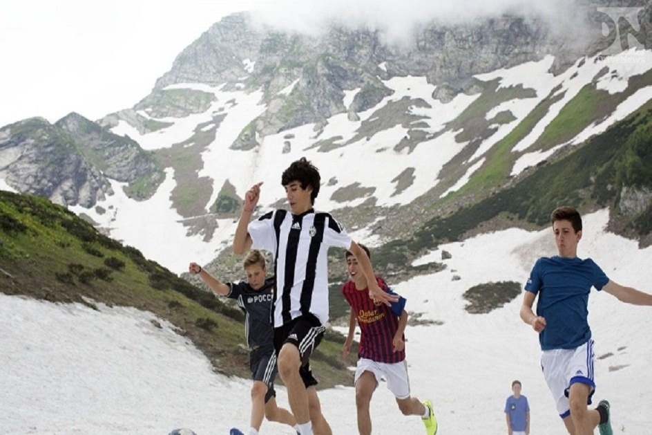 В горах Сочи пройдет необычный футбольный матч