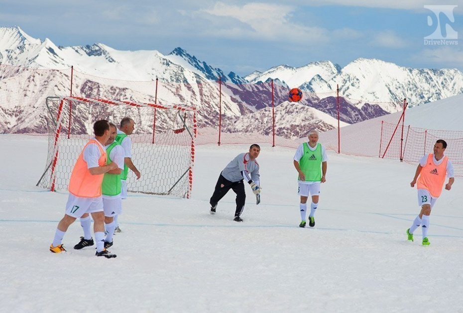 Футбольный матч в горах Сочи внесен в книгу рекордов России